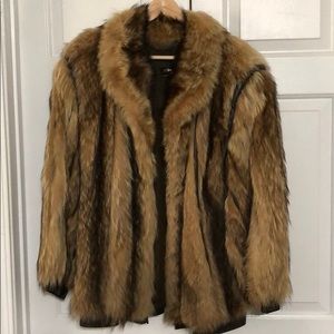 Real fur jacket made in Spain